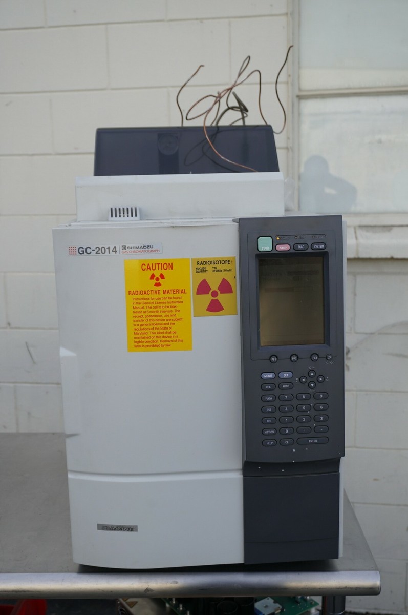 SHIMADZU GC-2014 GAS CHROMATOGRAPH PECD SPL1 GC-2014 | eBay