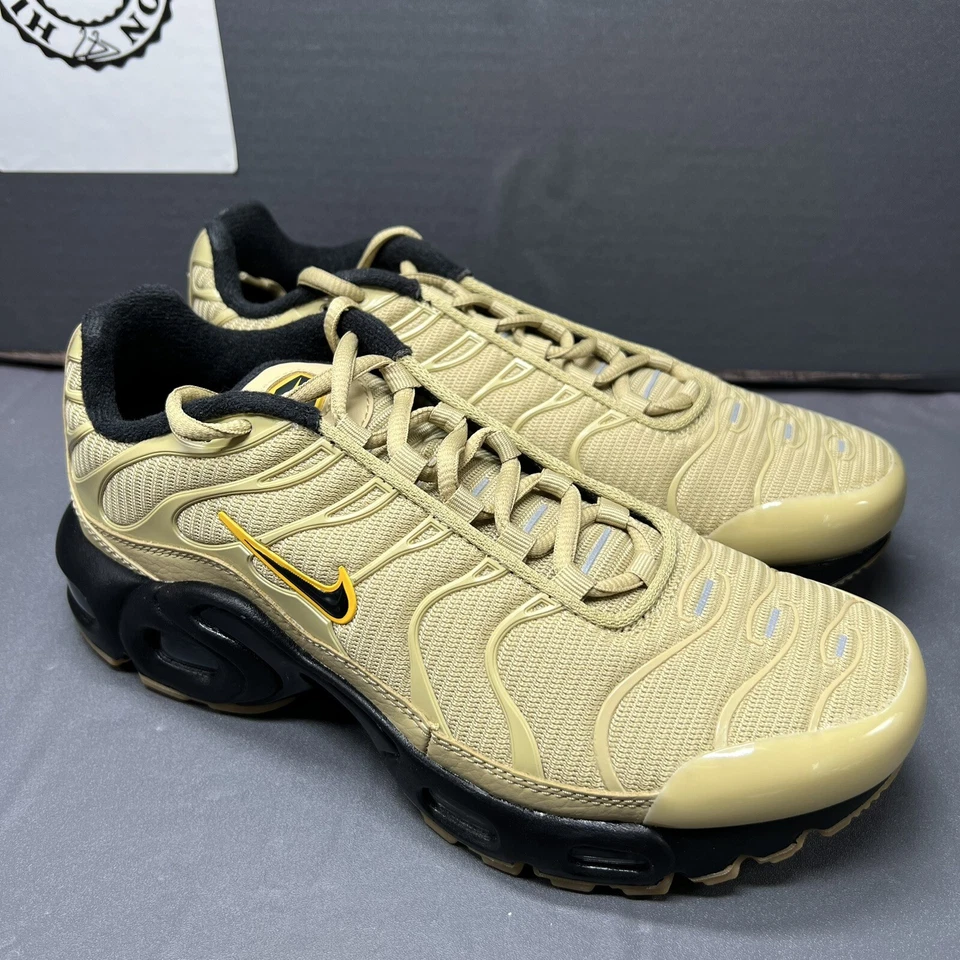 Nike Air Max Plus GS Wheat Grass Black DZ6308-700 Youth Size 4.5Y Women Sz 6 New - Image 4 of 4