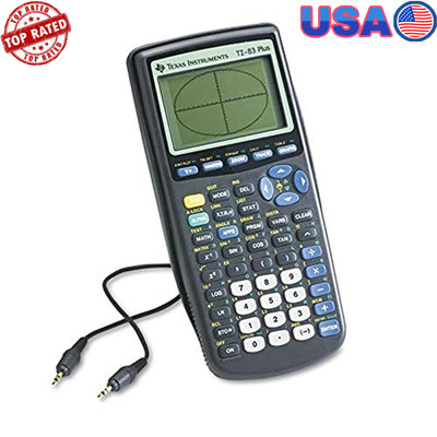 Programmable Graphing Calculator TI83 Plus Battery Powered Educational Tools New