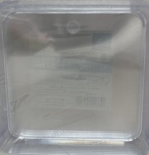 Clear Square 5in Plates 8ct