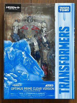 Rare TakaraTomy Transformers TLK-EX Optimus Prime Clear ver. Limited Figure MISB