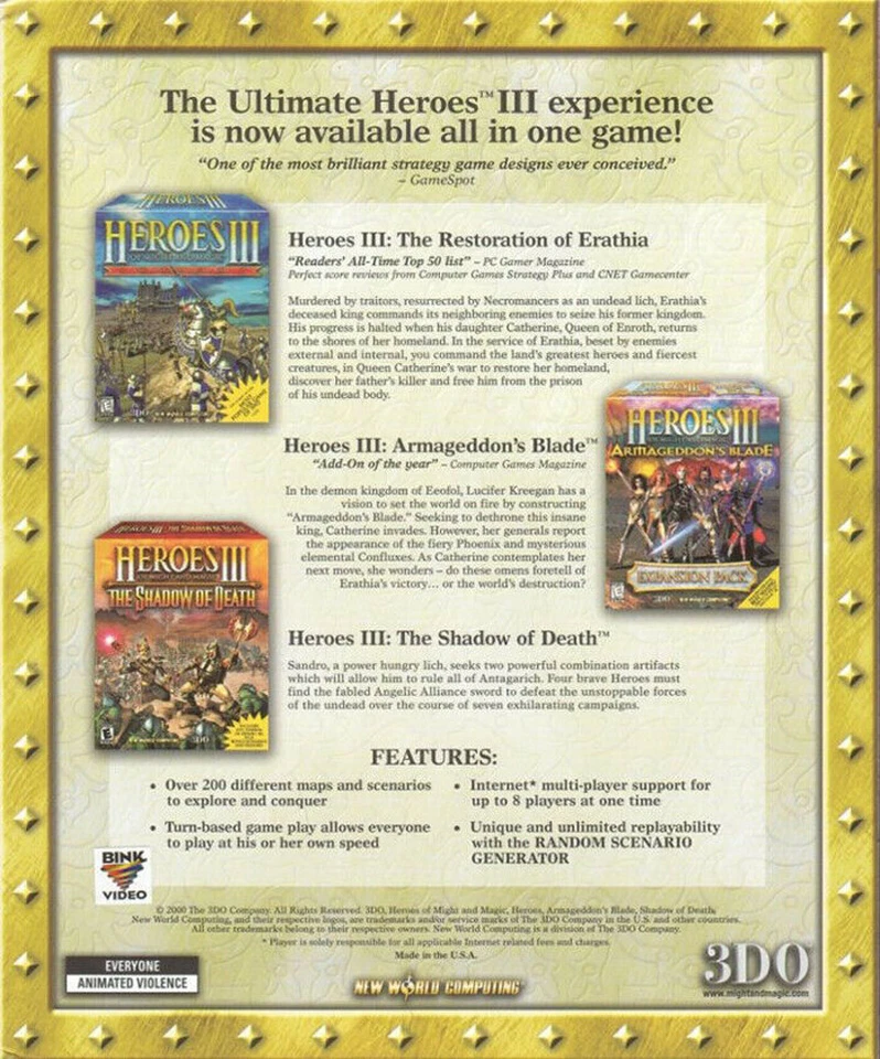 Heroes of Might and Magic III 3 Complete Collection PC Game Windows 10 11 - Image 2 of 2