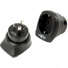 Ansmann 1250-0003 1250-0003 Ansmann Travel Plug Europe to AU/NZ