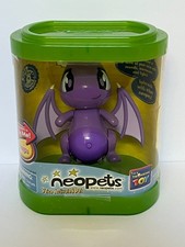 Vintage Neopets Voice Activated Pet-Purple Shoyru by Thinkway Toys 2002 Sealed