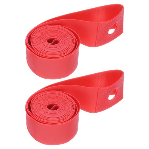 Tira de llanta de bicicleta 2 piezas para neumáticos de bicicleta de 24" TPU tubo interior protector plano