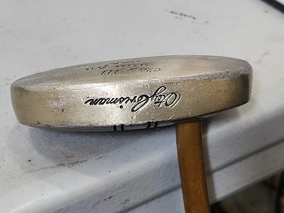 Vintage Otey III Model 350 AB Mallet Putter, 35" Long - Image 2 of 4
