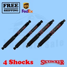 Skyjacker Black Max Shocks 0-1.5" Front & Rear Lift for Chevy Suburban 4WD 73-91