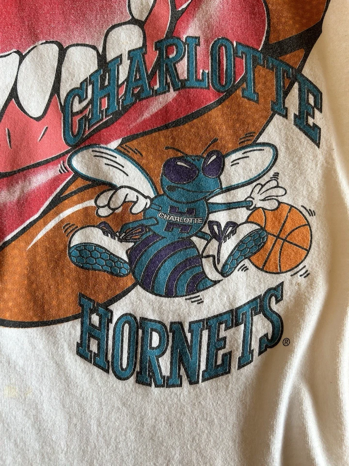 Charlotte Hornets NBA Vintage XL Shirt *SUPER RARE* - Image 4 of 4