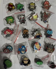 Disney Marvel Avengers Only Pins lot of 20  Spider Man, Deadpool, Iron Man, Etc.