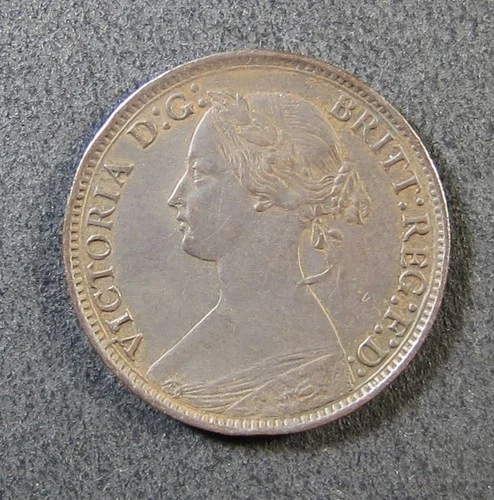 1873 Victoria Farthing — photo from the most recent tracked eBay sale