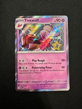 Tinkatuff 166/091 Holo Shiny Rare SV: Paldean Fates NM on eBay