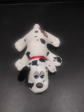 Vintage Pound Puppies 8" Newborn Dalmatian Dog White with Black Spots Tonka 1985