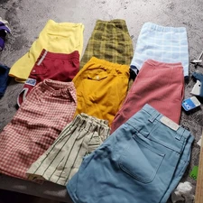 (9) true vintage 60s 70s 80s shorts bundle reseller wool poly sears athletic