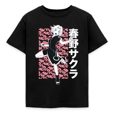 Naruto Cooles Design Mit Sakura Kinder T-Shirt - Bild 1 von 4