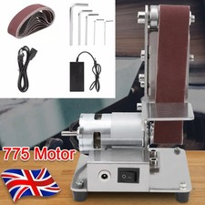 Mini Electric Belt Sander Grinder DIY Polishing Machine Sanding Belt Sharpener