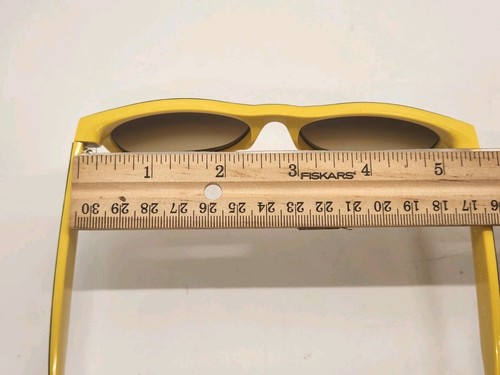 Ray Ban Wayfarer Rb2132 Brown Tortoise w/Yellow Frame & Light Brown Gradient Len - Picture 13 of 18