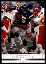 Junior Seau 2001 Upper Deck Rookie F/X #217 Chargers NFL READ FREE SHIPPING