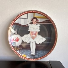 Knowles Porcelain Collector Plate Norman Rockwell Sitting Pretty Limited Ed 1986