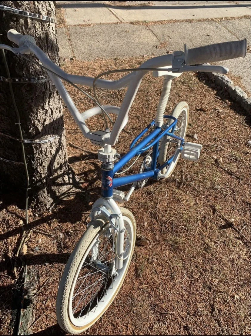 Blue BMX Bike-Old School Vintage Bikes for sale - eBay