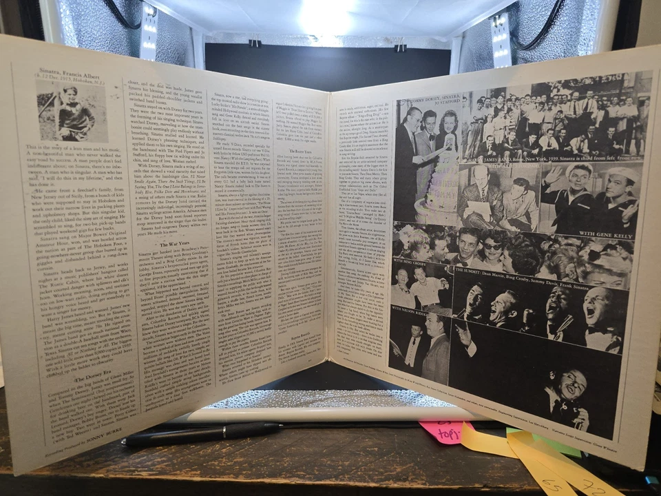 Frank Sinatra A Man and His Music 2-LP 1965 Reprise MONO 2F 1016 Pitman VG/VG+ - Image 2 of 4