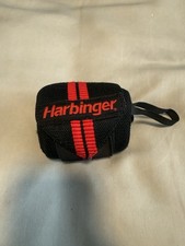 Harbinger Black Red Wrist Wrap for Weight Lifting Gym Training Unisex Adults