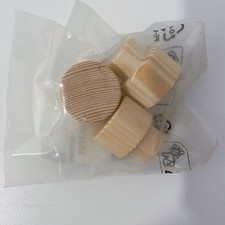 3 x Set of Wooden Natural IKEA Knobs Drawer Pulls Handles Cabinet Handles New