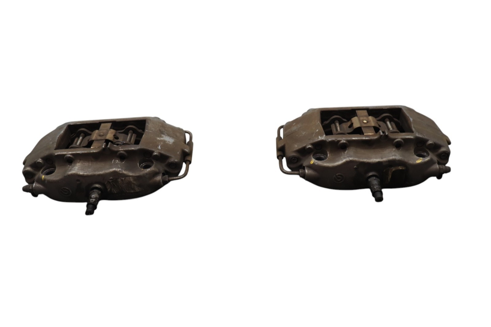 07-18 Maserati Quattroporte Rear Left & Right Brake Caliper Calipers Set Oem