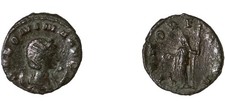 Roman Empire Coin Antoninianus Salonina 257-258 A.D.