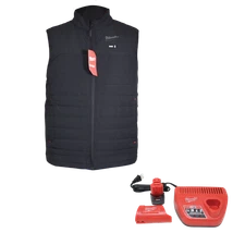 Milwaukee M12 Heated Vest Kit (Black) - Size Large