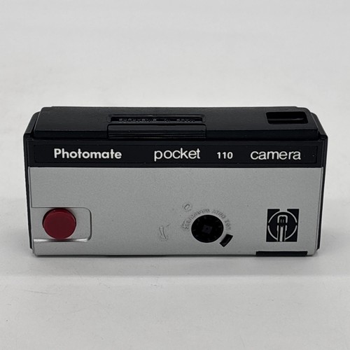 Vintage Photomate Pocket 110 Camera With Flash & Extender 110 Film - Picture 3 of 6