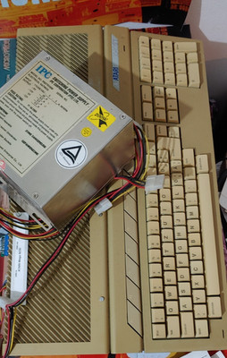 Atari STF 1040 (Computer + Netzkabel) works classic 16-bit 40 MB Hd modded