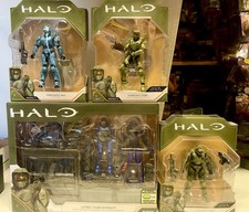 HALO Infinite UNSC Checkpoint Spartan,Frederic-104 & master chief lot of 4 new 