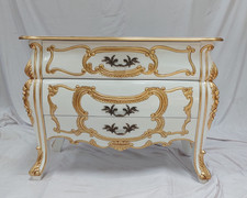  Antike Barock Rokoko Louis Seize Kommode Anrichte Sideboard Breite105xHöhe80cm 