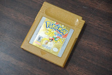 Pokemon Gold Version AUTHENTIC - Tested Dry Battery, Nintendo Game Boy Color
