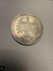 1972 German F,  10 Mark, XX Summer Olympics, .625 Percent Silver — photo 1