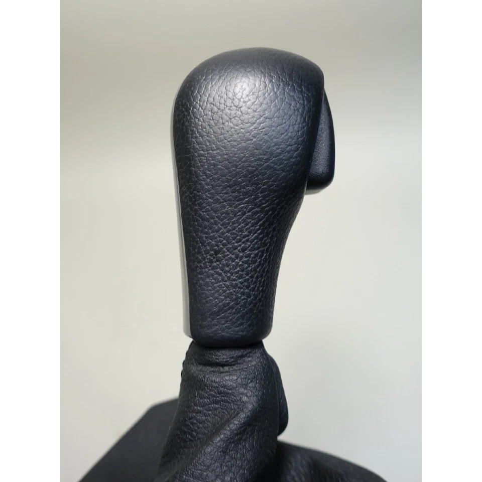 BMW E83 X3 SAV 2004-2010 moldura de perilla de cambio de fábrica con bota cromo perla OEM Foto 4 de 4