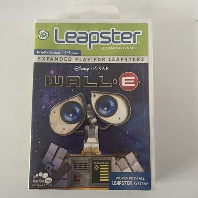 Disney Pixar Wall-E LeapFrog Leapster 1 & 2 Lernspiel 4-7 Jahre komplett