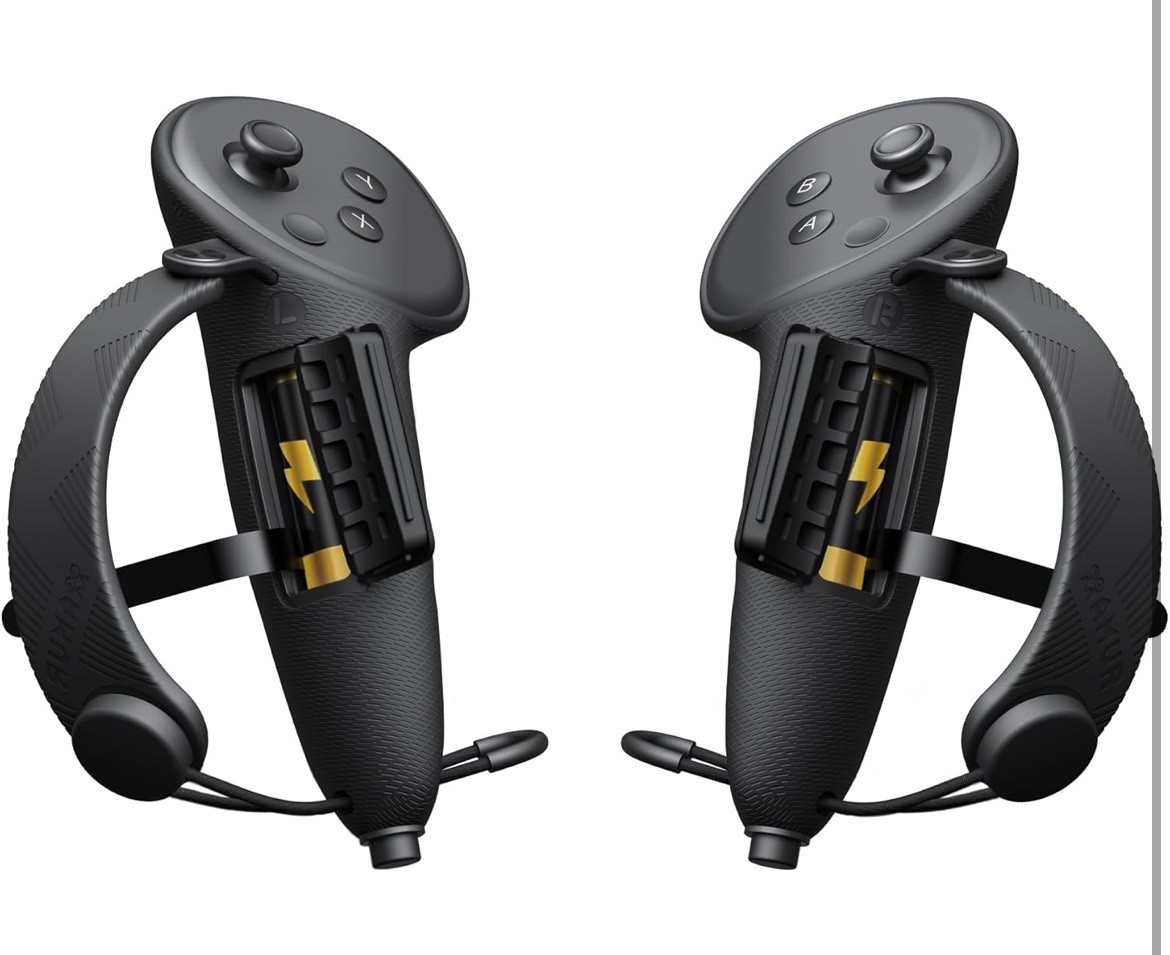 Amvr Quest Hand Grips AMVR Controller Grips Cover Compatible With