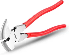 Fencing Pliers, 10-Inch Multi Fence Pliers Tool, Heavy Duty Fencing Tools, Barbe