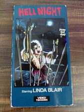 Hell Night VHS Movie Video Tape Horror 1989