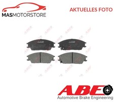 SATZ BREMSBELÄGE BREMSKLÖTZE VORNE ABE C10522ABE I FÜR SUBARU JUSTY I 1.2L