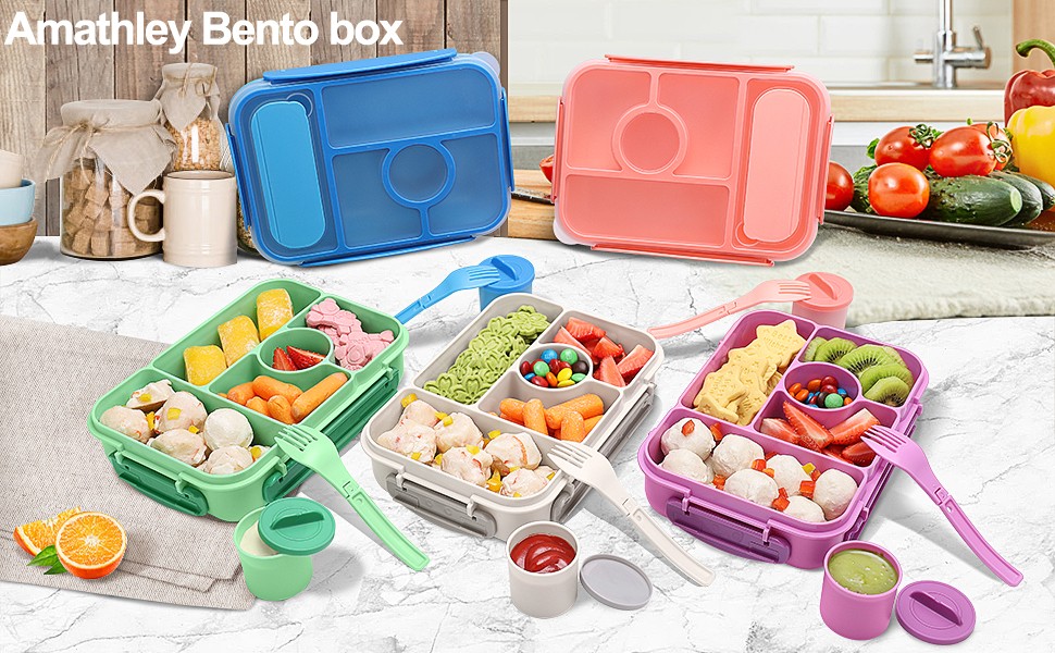 athley Bento Box Adult Lunch Box Kids, Lunch Containers for athley Bento Box Adult Lunch Box Kids, Lunch Containers for