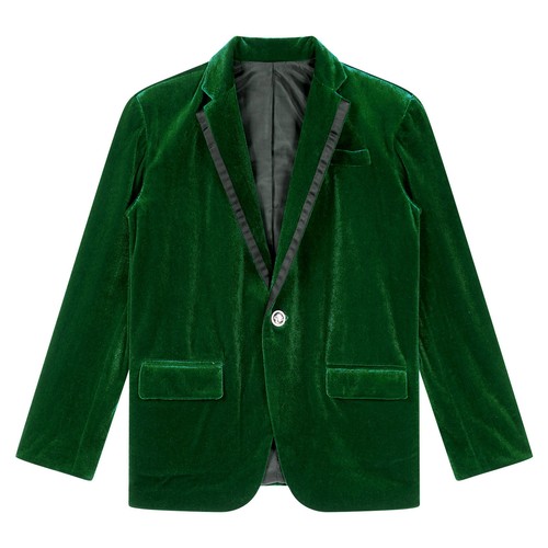 US Kids Boys Suit Graduation Blazer Party Coat Dress Up Tops Pageant Outwear - Picture 44 of 57