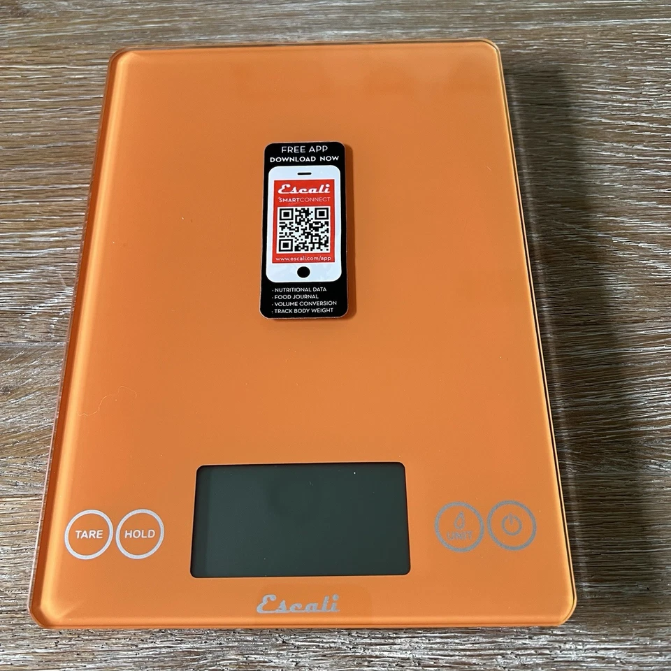 Escala Digital Multifuncional Escali Arti Modelo 157OO Naranja 15 Lbs/7 Kg Foto 2 de 4
