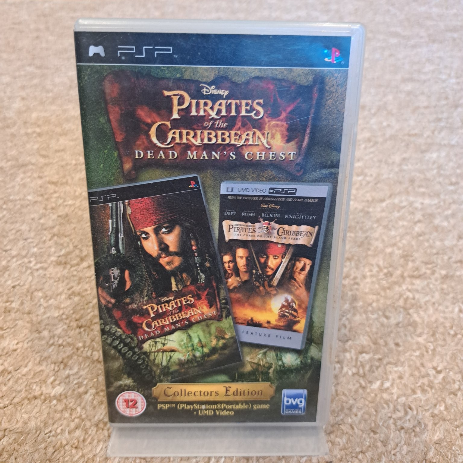Disney Pirates of the Caribbean Dead Man's Chest PSP Game UMD Video Collectors
