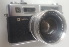 Yashica Electro 35 GSN 35mm Rangefinder Film Camera, Untested. Parts Or Repair