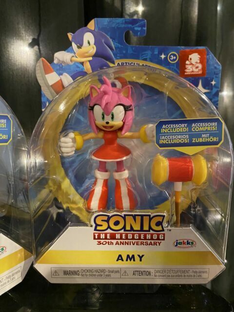 Rare 90s SEGA Sonic the Hedgehog knuckles Amy figure toy set Bulk sale  retro