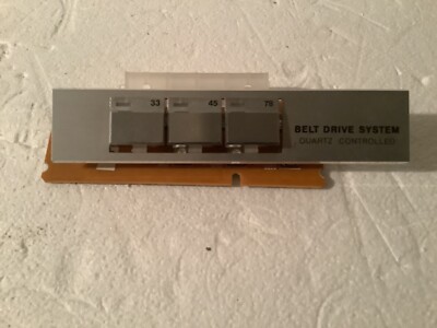 DUAL CS-5000 Turntable Speed Selector Switch