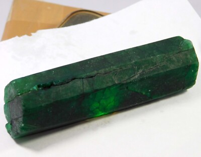 418.25 Ct Colombia Green Emerald Huge Rough Natural Raw Loose Gemstone ...