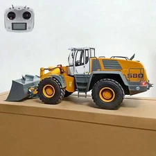 1/14 RC 580 Hydraulic Wheeled Loader Radio Control Vehicle Light Sound Assembled
